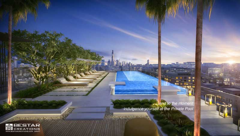 ho boi tren khong serenity sky villas