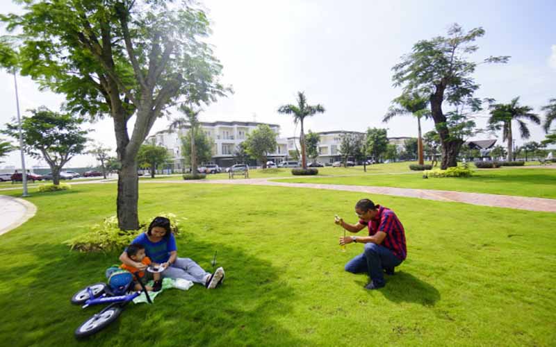 Melosa Garden hệ thống công viên