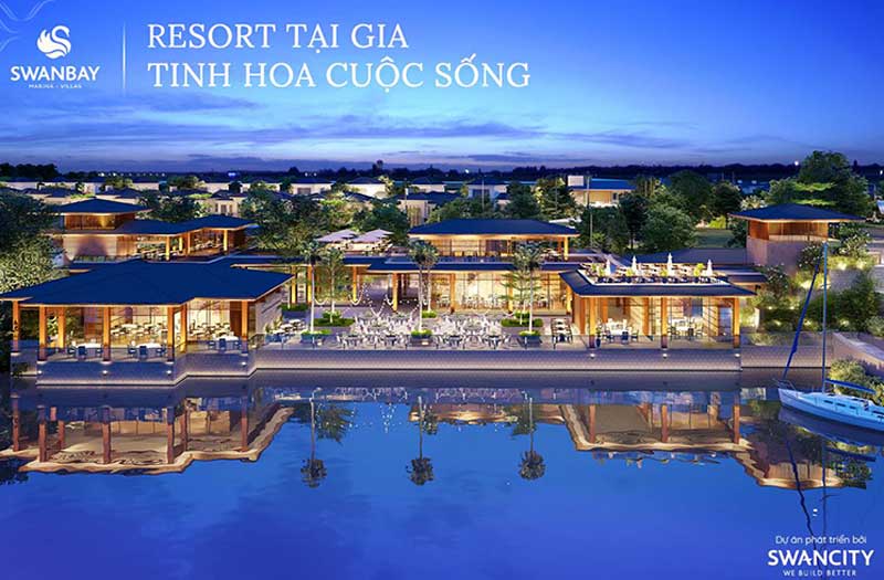 Swan Bay như một Resort Tại Gia