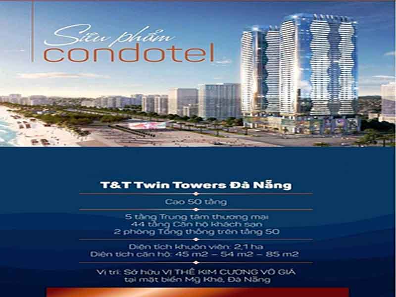 Condotel T&T Twin Towers Đà Nẵng chính sách bán hàng