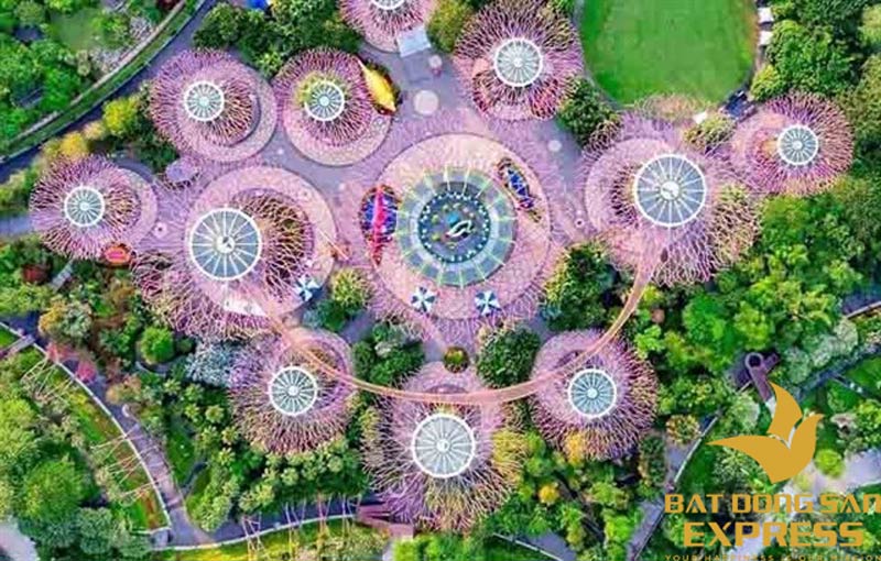 Công viên ánh sáng Vinhomes Grand Park Quận 9 là công viên ven sông lớn nhất đông nam á