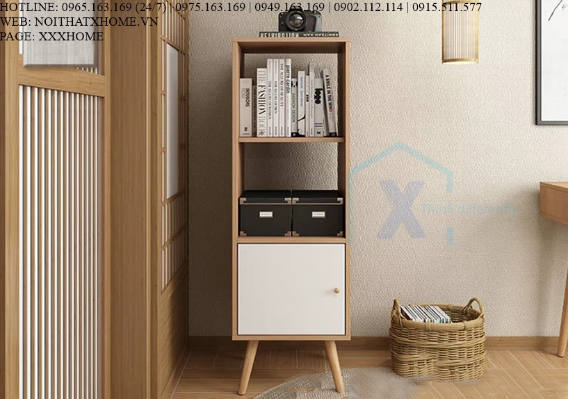 GIÁ SÁCH TỦ SÁCH GỖ X HOME Hà Nội Sài Gòn Hồ Chí Minh XHOME2209