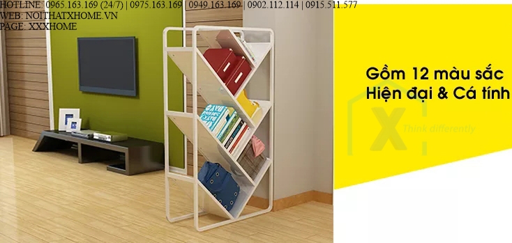 GIÁ SÁCH TỦ SÁCH GỖ X HOME Hà Nội Sài Gòn Hồ Chí Minh XHOME4430