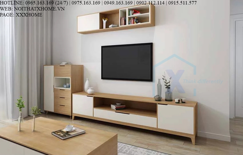 TỦ KỆ GỖ TRANG TRÍ X HOME Hà Nội Sài Gòn Hồ Chí Minh XHOME4406