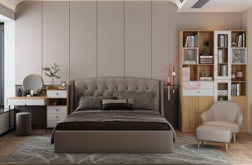 S HOME Combo mẫu nội thất phòng ngủ đẹp hiện đại tiện dụng SHOME6812