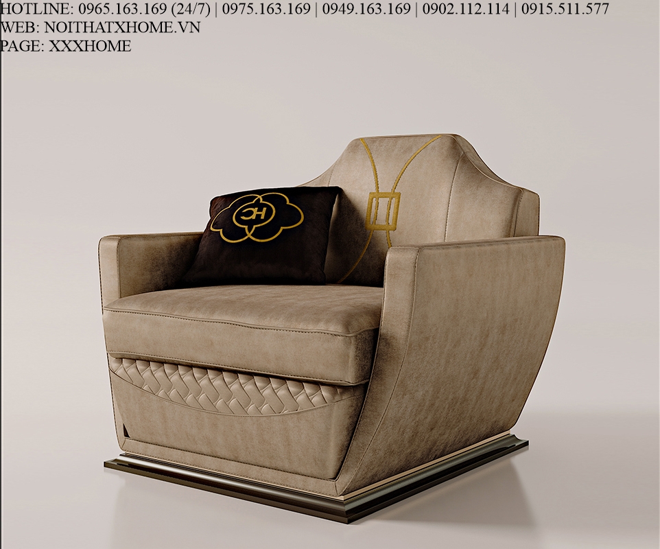 Sofa ghế đơn Carpanese Home - Art.7037 X HOME Hà Nội