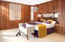 Giường ngủ đẹp với chất liệu gỗ 