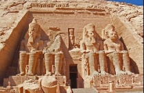 Đền Abu Simbell – Công trình kiến trúc cổ vĩ đại của người Ai Cập. 
