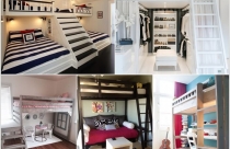 10 cách sáng tạo thiết kế giường tầng cho bé