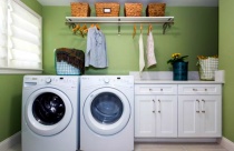 Tiết lộ 3 nguyên tắc thiết kế cơ bản cho phòng giặt ủi tiện ích