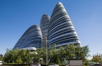 Ấn tượng ba tòa tháp khổng lồ hình sỏi ở Bắc Kinh