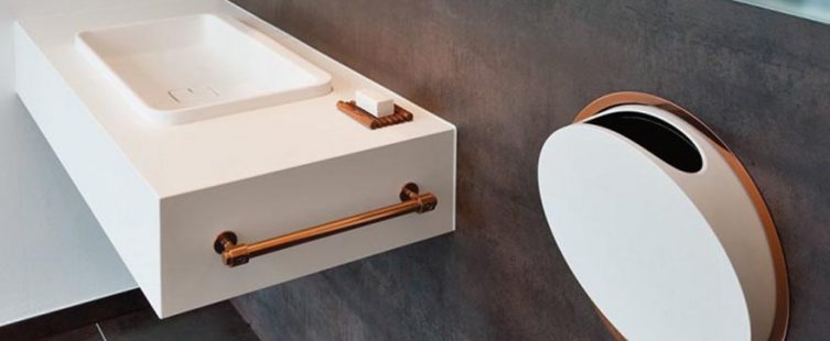 10 gợi ý thiết kế phòng tắm tối giản vừa gọn vừa đẹp					