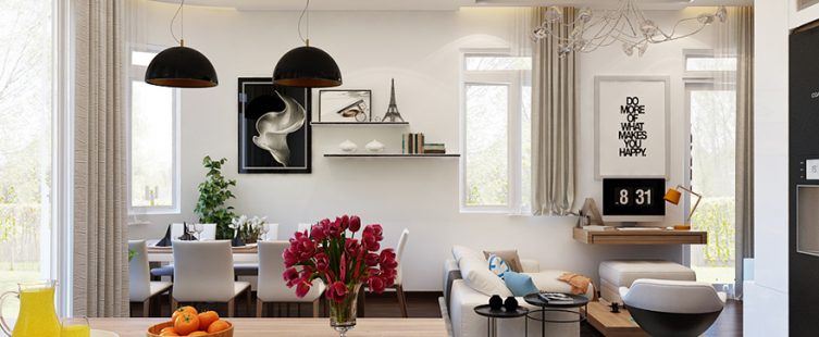  Thiết kế căn hộ hiện đại với nội thất đầy đủ tiện nghi ai cũng mơ ước (P1)					
