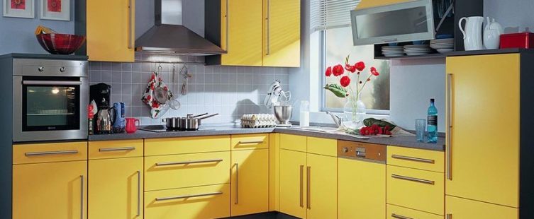  3 mẫu thiết kế nhà bếp đẹp với màu vàng rực rỡ cho thu này					