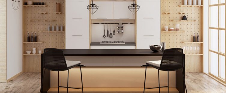  Kệ bếp mở – giải pháp lựa chọn nội thất hiệu quả cho nhà chật					