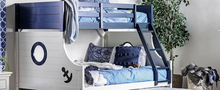  4 ý tưởng thiết kế giường tầng đẹp cho gia đình sáng tạo					