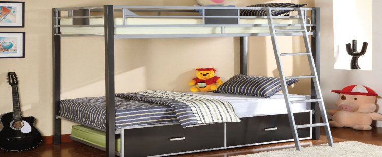  Đã mắt với những mẫu thiết kế giường tầng sắt đẹp như mơ					