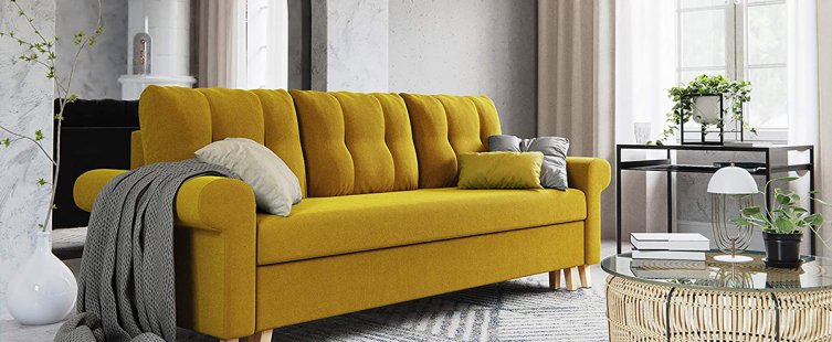  25+ mẫu sofa nỉ hiện đại phòng khách ấn tượng nhất 2020					