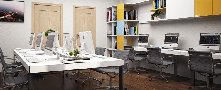  Hướng dẫn cách thiết kế nội thất văn phòng nhỏ đẹp, hiện đại					