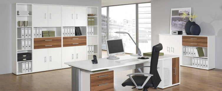  Tủ gỗ nhiều ngăn cho không gian văn phòng hiện đại					