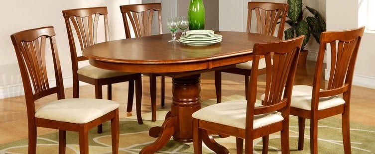  Tuyển tập những bộ bàn ghế gỗ cao cấp cho phòng ăn sang trọng					
