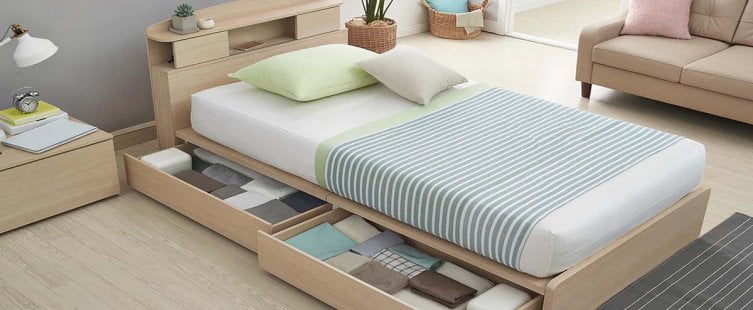  Giường hộp gỗ công nghiệp và ưu nhược điểm các kiểu giường					