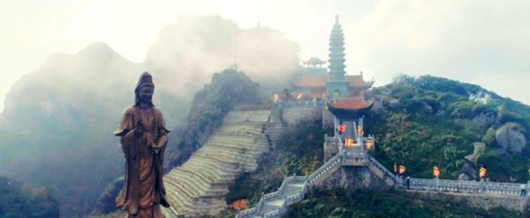  Kiến trúc chùa Việt – Tỏa nét đẹp thoát tục trên đỉnh Fansipan					