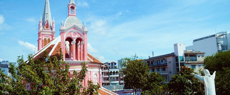  Kiến trúc nhà thờ Tân Định – Nhà thờ hơn 100 tuổi ở Sài Gòn					