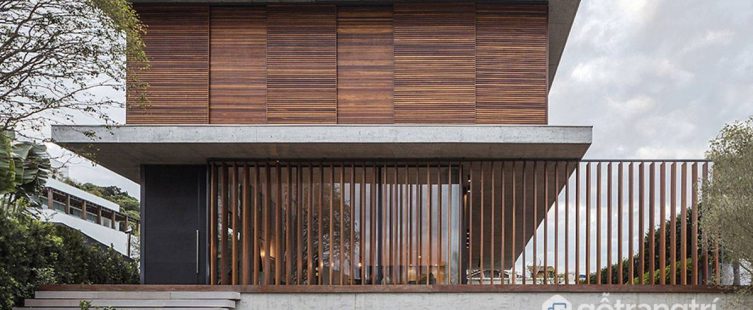  Lam gỗ trang trí – Vật liệu mộc mạc trong kiến trúc nhà hiện đại					