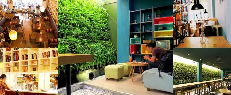 Tư liệu thiết kế nội thất quán cafe tạo không gian mộc mạc, giản dị					