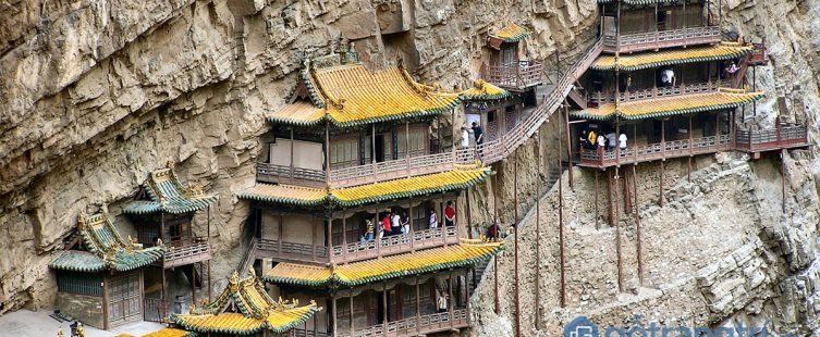  Chùa Huyền Không – Ngôi chùa độc đáo có kiến trúc bí ẩn ở Trung Quốc					
