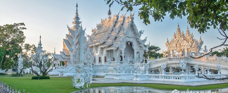  Wat Rong Khun – Ngôi chùa màu trắng có một không hai ở Thái Lan					