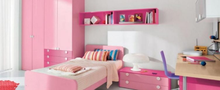  8 mẫu phòng ngủ cho bé gái màu hồng đến người lớn còn thích mê					