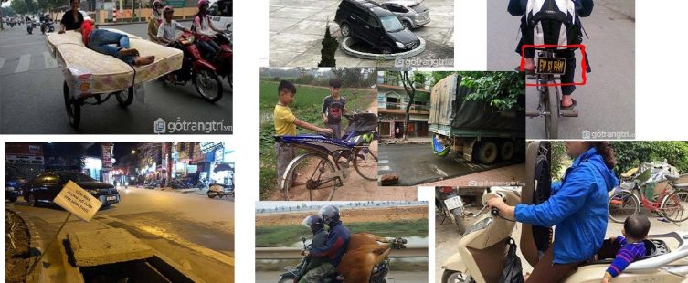  Những hình ảnh hài hước chỉ có thể thấy tại đường phố Việt Nam					