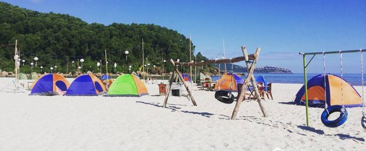  Bãi biển Cảnh Dương- Thiên đường cắm trại và check-in “cực chảnh”					