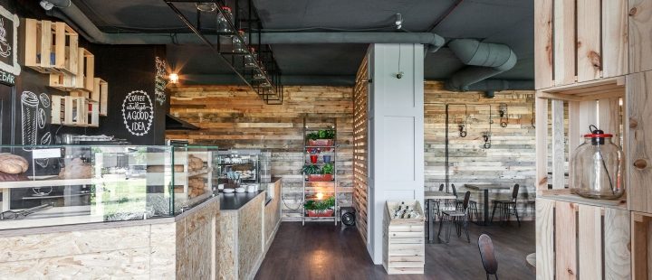  Thiết kế quán cafe phong cách Retro ấn tượng tại Gia Lâm					
