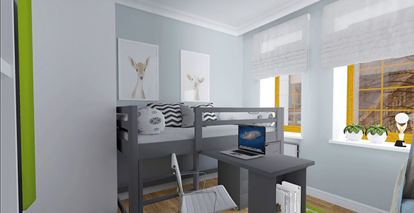  Mê mẩn với mẫu thiết kế phòng ngủ của trẻ em vừa đẹp vừa xinh					