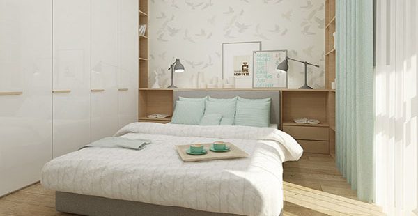  Mẫu thiết kế phòng ngủ sàn gỗ đầy hiện đại					