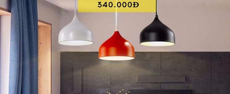  Sở hữu ngay mẫu đèn thả trang trí độc đáo chỉ với 340.000đ					
