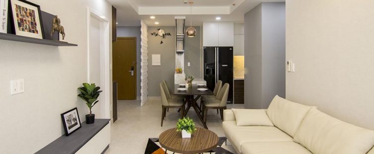  Không gian nội thất căn hộ chung cư 84,48m² nhà anh Nam – Gold Season					