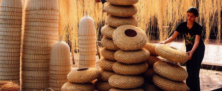  Khám phá nét độc đáo của làng nghề đan lát Bao La, Quảng Điền, Huế					