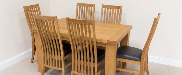  Những mẫu bàn ăn 6 ghế gỗ sồi được yêu thích hiện nay					