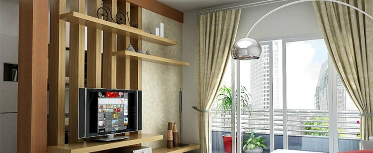  Vì sao nên sử dụng kệ tivi kết hợp vách ngăn cho phòng khách?					