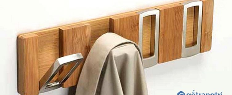  Móc treo quần áo gỗ – giải pháp cho ngôi nhà thêm đẹp gọn gàng					