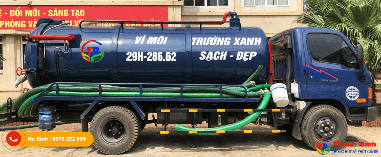  Thông hút bể phốt Thanh Bình – Đơn vị hàng đầu trong lĩnh vực vệ sinh					