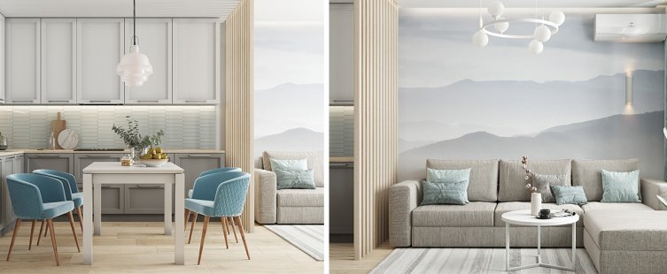  Thiết kế nội thất căn hộ Kosmo 2 phòng ngủ – Gotrangtri.vn					