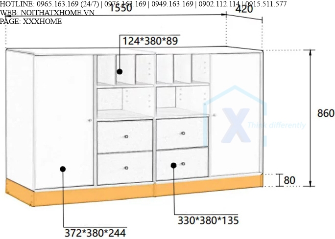 TỦ BẾP GỖ X HOME HÀ NỘI SÀI GÒN HỒ CHÍ MINH XHOME1119