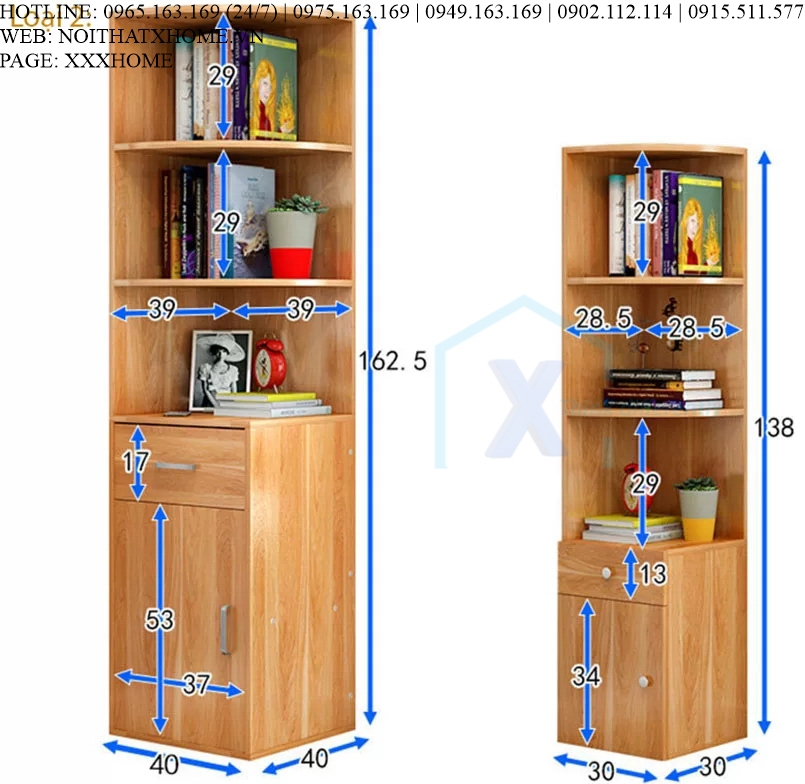 TỦ TÀI LIỆU GỖ X HOME HÀ NỘI SÀI GÒN HỒ CHÍ MINH XHOME2225